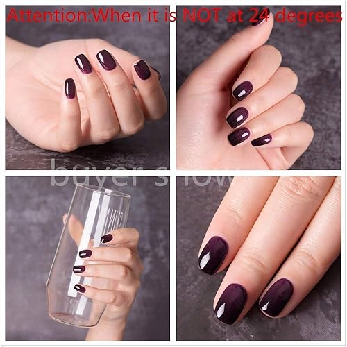 Miniatura 3 de 10ml Chameleon Thermic barniz Semi Permanente Soak-off UV LED Base parte superior de esmalte de uñas Manicura Temperatura Cambia de Color, 02