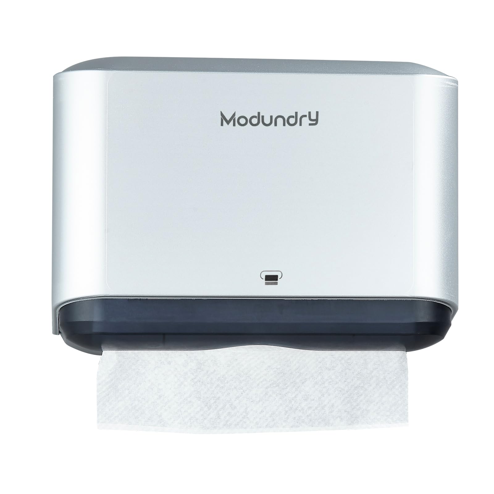 Paper Towel Dispensers Wall Mount: Adhesive Paper Towel Holder for Multifold/Z Fold, Single Sheet Dispenser with Lock for Bathroom, Restroom, Office,