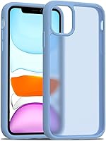 Vista 46 de TENOC Funda para teléfono compatible con iPhone 11, color negro, antihuellas, antigolpes, mate, para 6.1 pulgadas