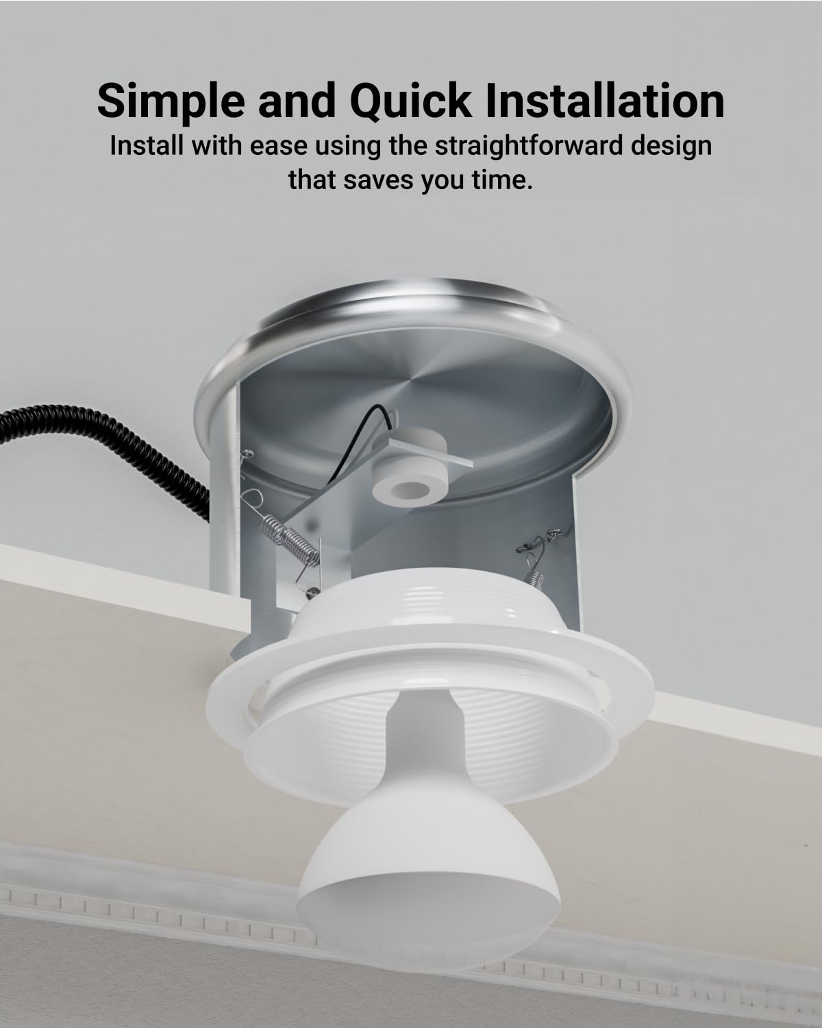 Sunco Ceiling Light Trim - 12 Pack -6