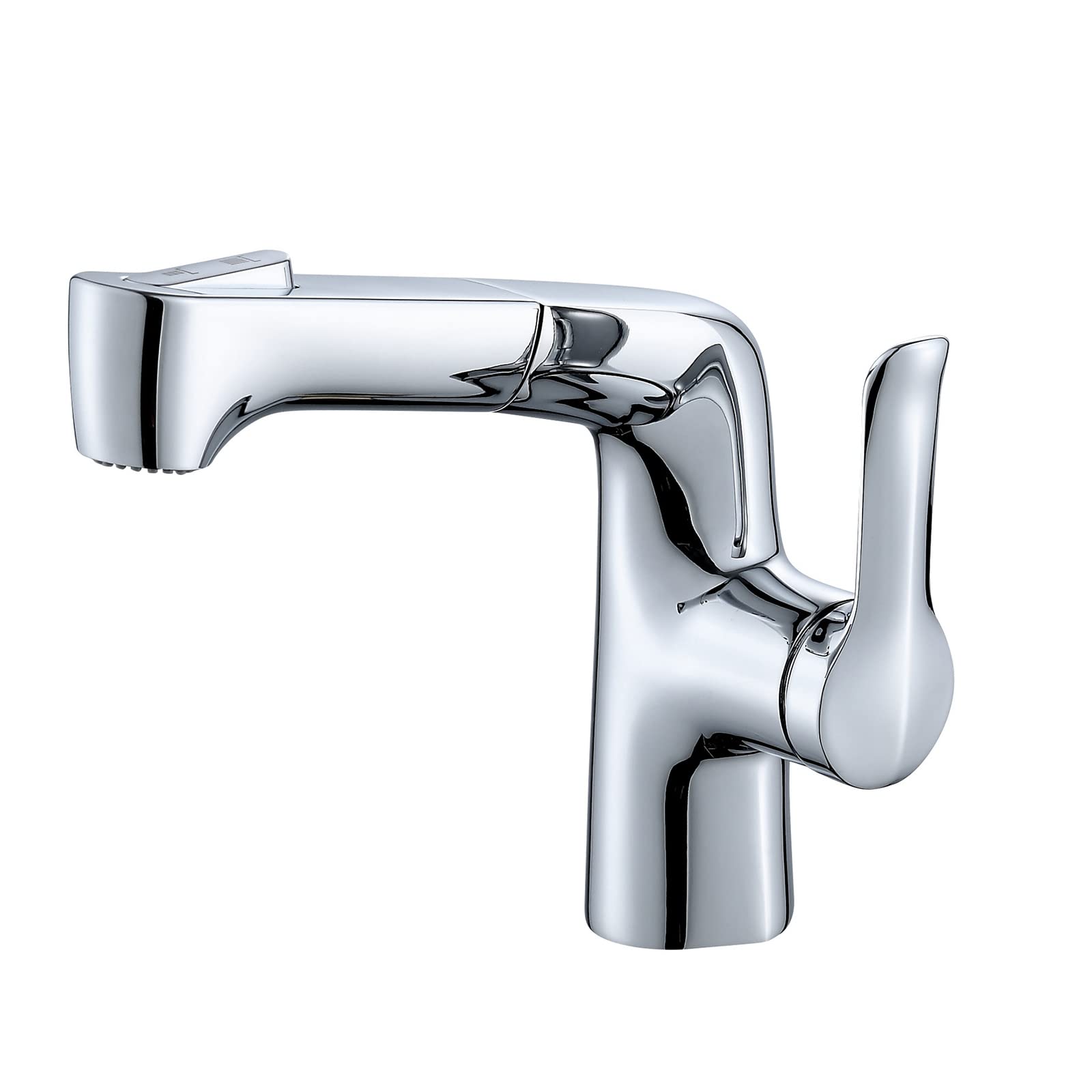 Robinet de lavabo de salle de bain anti-éclaboussures pour nettoyer facilement les vasques larges