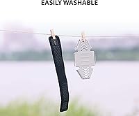 Vista 5 de BONE Run Tie, soporte para teléfono para correr, de silicona, agradable al tacto y lavable, soporte de teléfono de entrenamiento universal