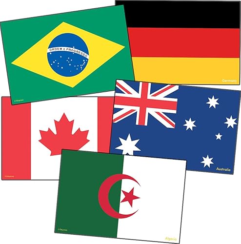 Edupress International Flags Accents EP63238 4 x 6 pulgadas