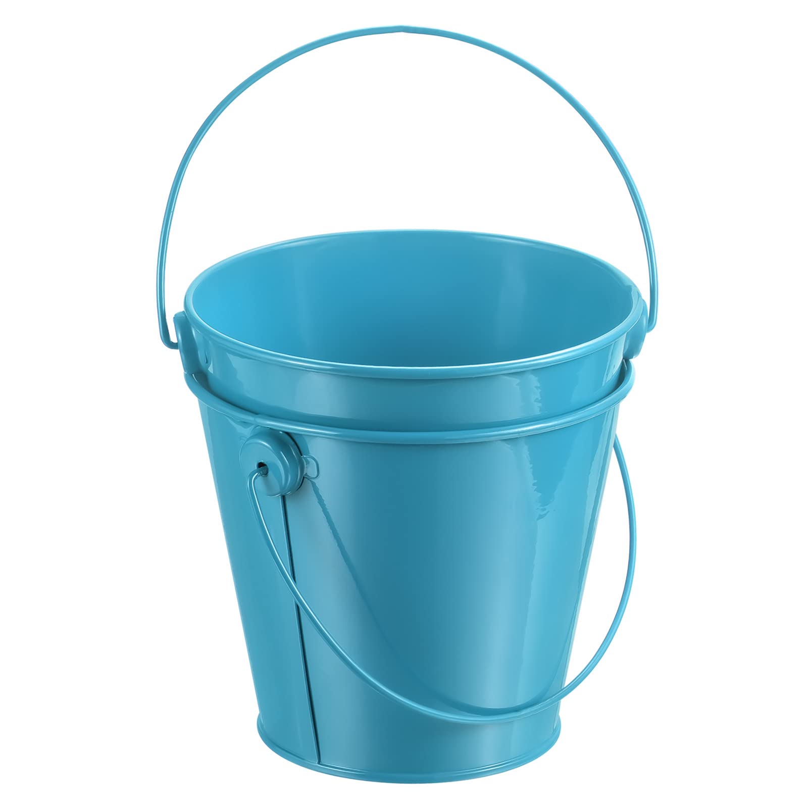 Seaux en métal coloré bleu PATIKIL pour organiser les ateliers créatifs en classe