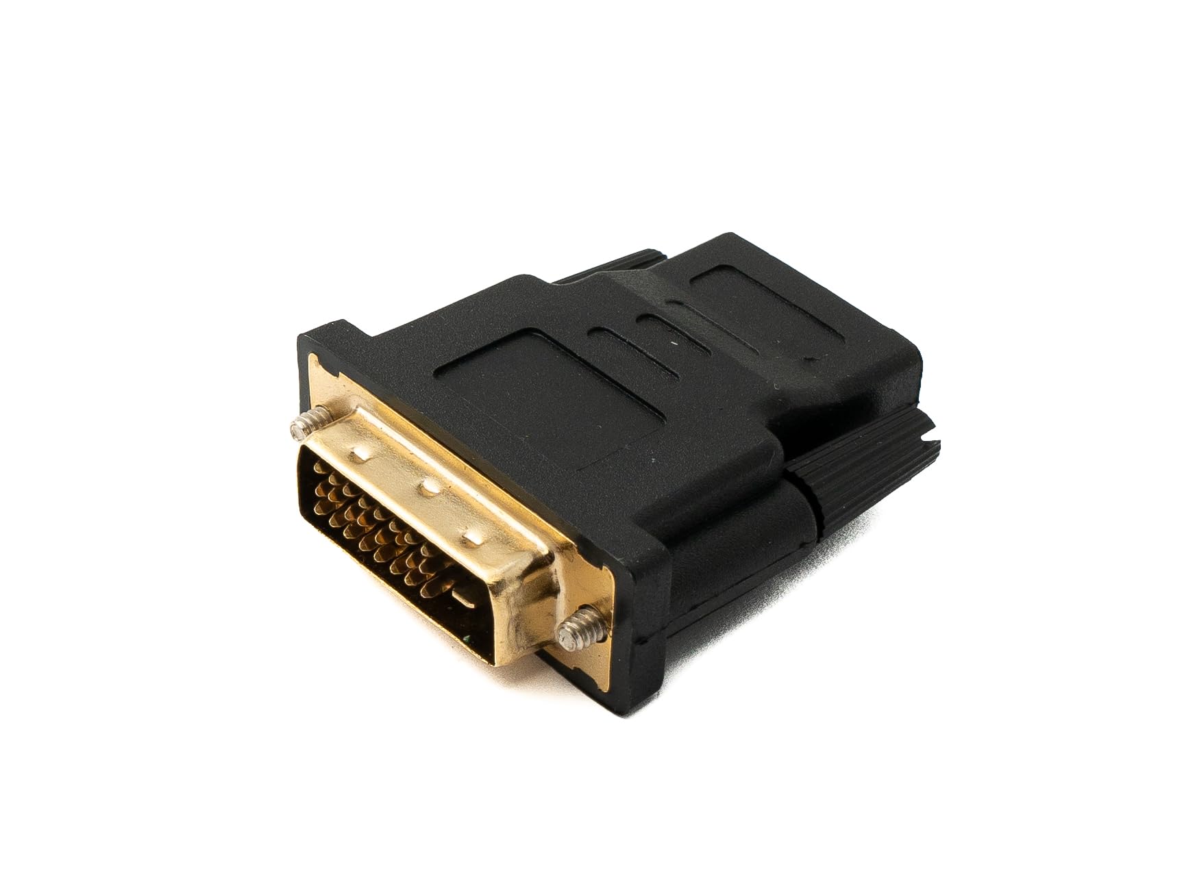 System-S Adattatore DVI D 24 + 1 maschio a HDMI 1.4 standard femmina placcato oro 2K 30Hz Full HD 144Hz cavo