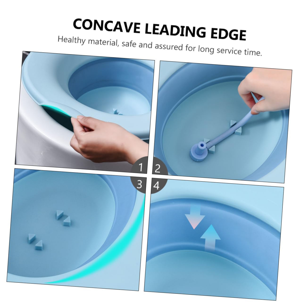 Healvian Bidet Lavabo Pieghevole Risciacquo, Bacino Di Pulizia Per Wc Standard, Ausilio Per Anziani e Donne in Gravidanza, Supporto Per Igiene Personale Quotidiana