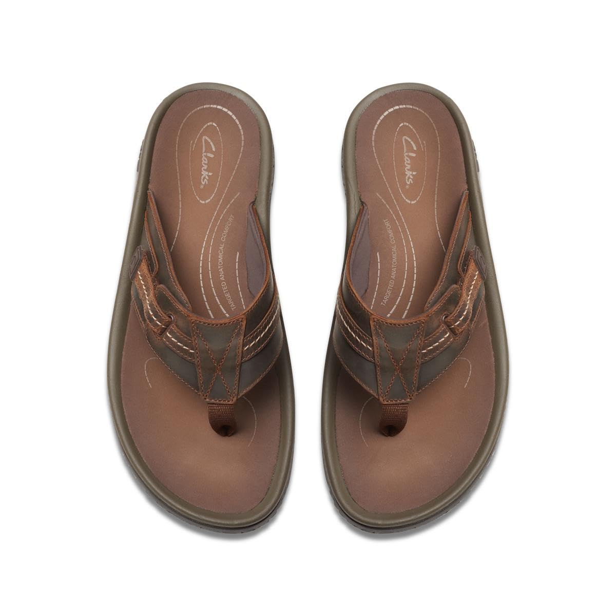 Clarks Mężczyźni Wesley SunKlapki