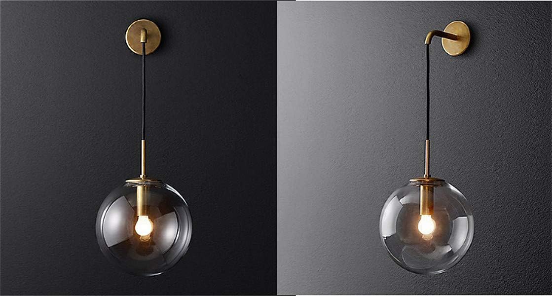 🔥 Flаѕh Sаlе SUSUO Contemporary Hanging Wall Sconce with Clear Globe Glass Shade in Warm Brass,Length Adjustable (Gold, Small Size - 6W)… Bеѕt Rеvіеw SUSUO Contemporary Hanging Wall Sconce with Clear Globe Glass Shade in Warm Brass,Length Adjustable (Gold, Small Size - 6W)…