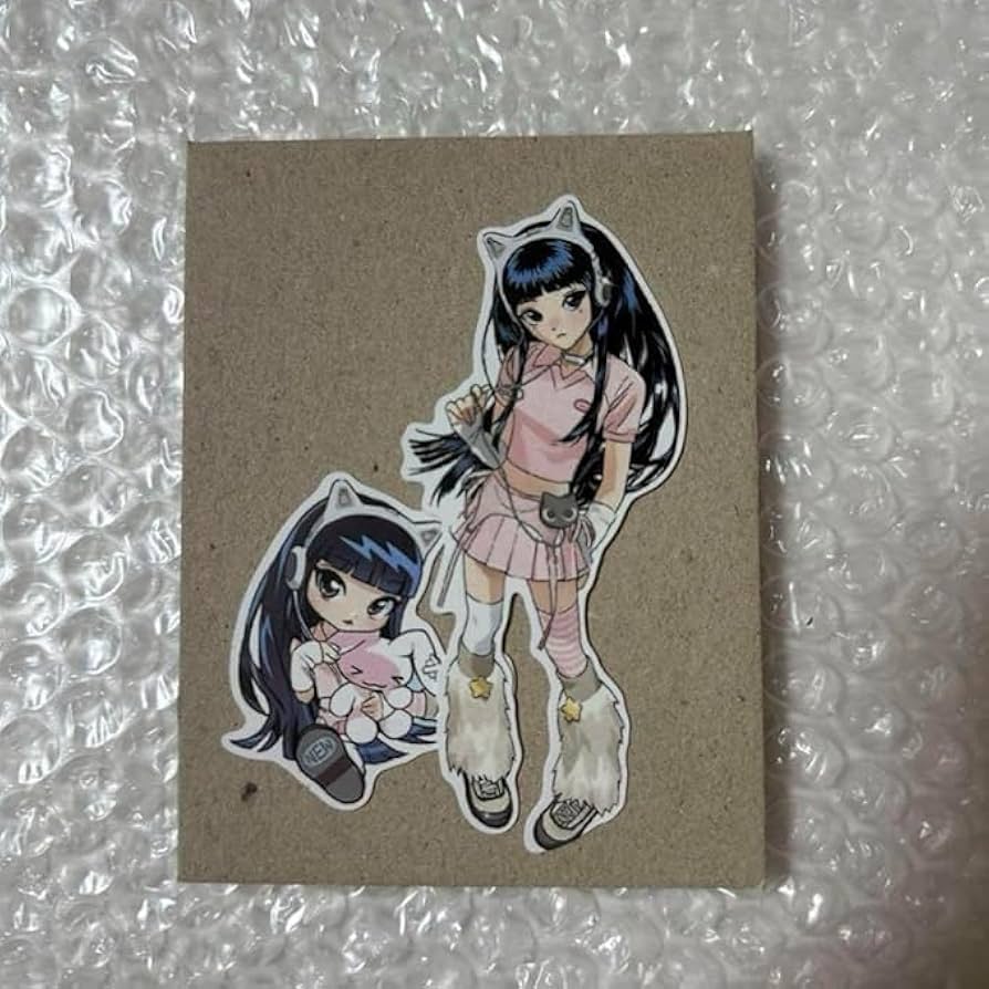 Amazon.co.jp: newjeans getup ステッカー ヘリン 2枚セット