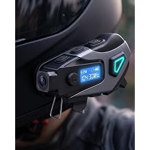 Kask  i Bluetooth Kulakl k Kamera ve Fener  zellikli Su Ge irmez Dayan kl  Tasar m