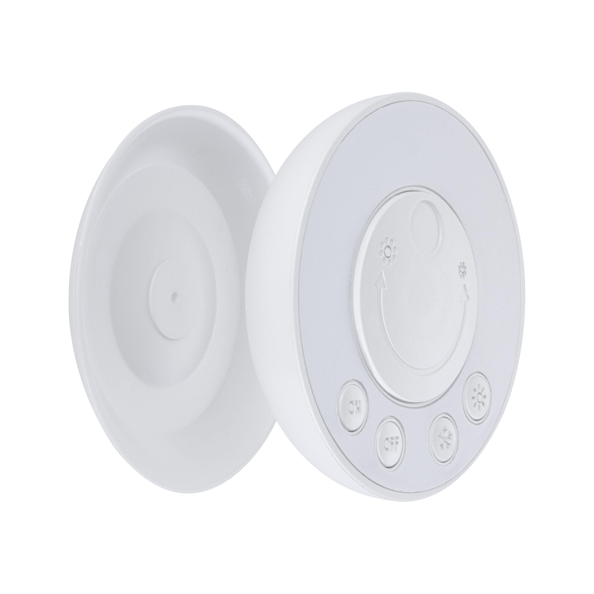 Paulmann 99976 éclairage de meubles Clever Connect interrupteur Bow 71 mm rond gradable éclairage de placard blanc dépoli éclairage d'armoire plastique 2700K-6500K