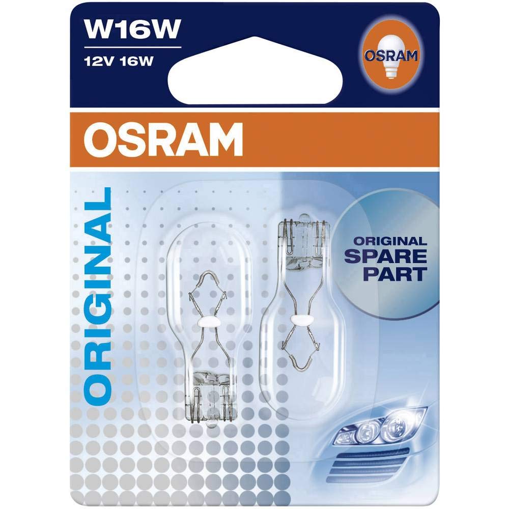 Osram T15 ORİJİNAL 921-02B OSRAM lamba W16W, kuyruk ampuller, 12V W2.1x9.5d
