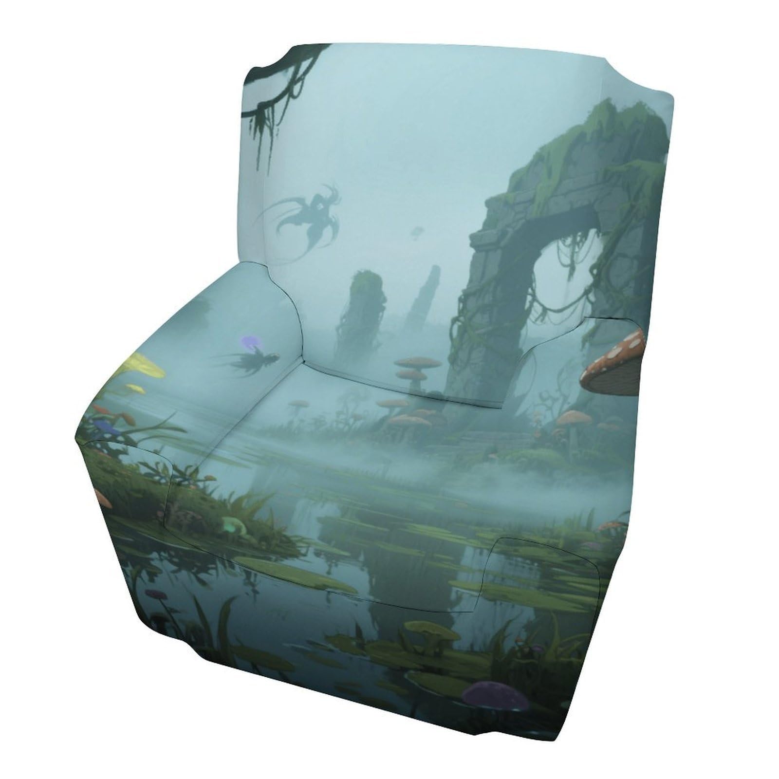 Fekiloot Style Mysterious Swamp Couch Cover Sofa Cover Sofa Slipcover