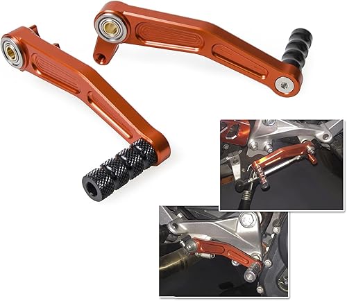 NICECNC Palanca de pedal de cambio de freno de motocicleta compatible con 390 Duke 2013-2016, 125 Duke 2011-2015, 200 Duke 2012-2016,