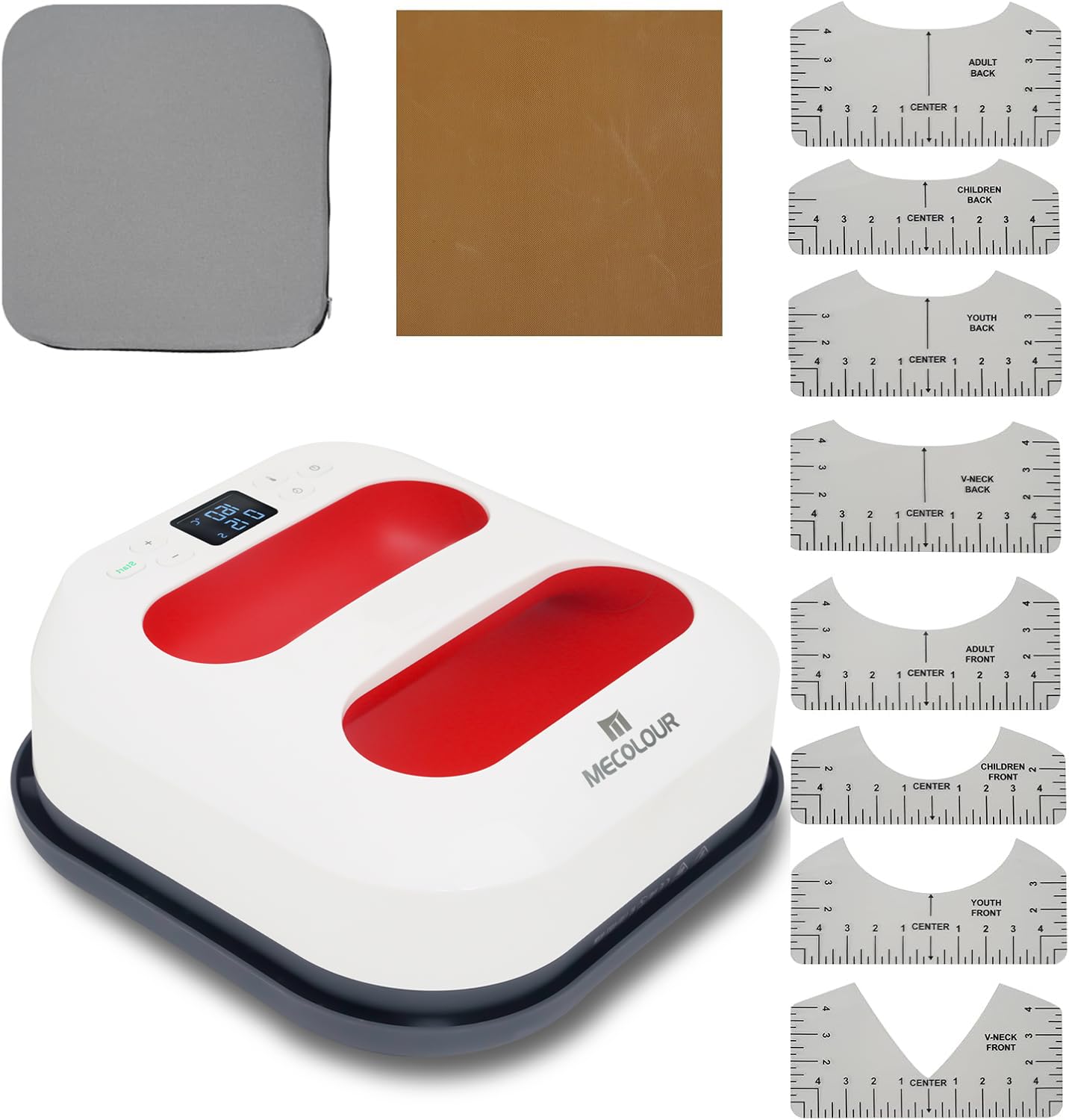 Amazon.com: MECOLOUR Heat Press Machine for T Shirts, Portable