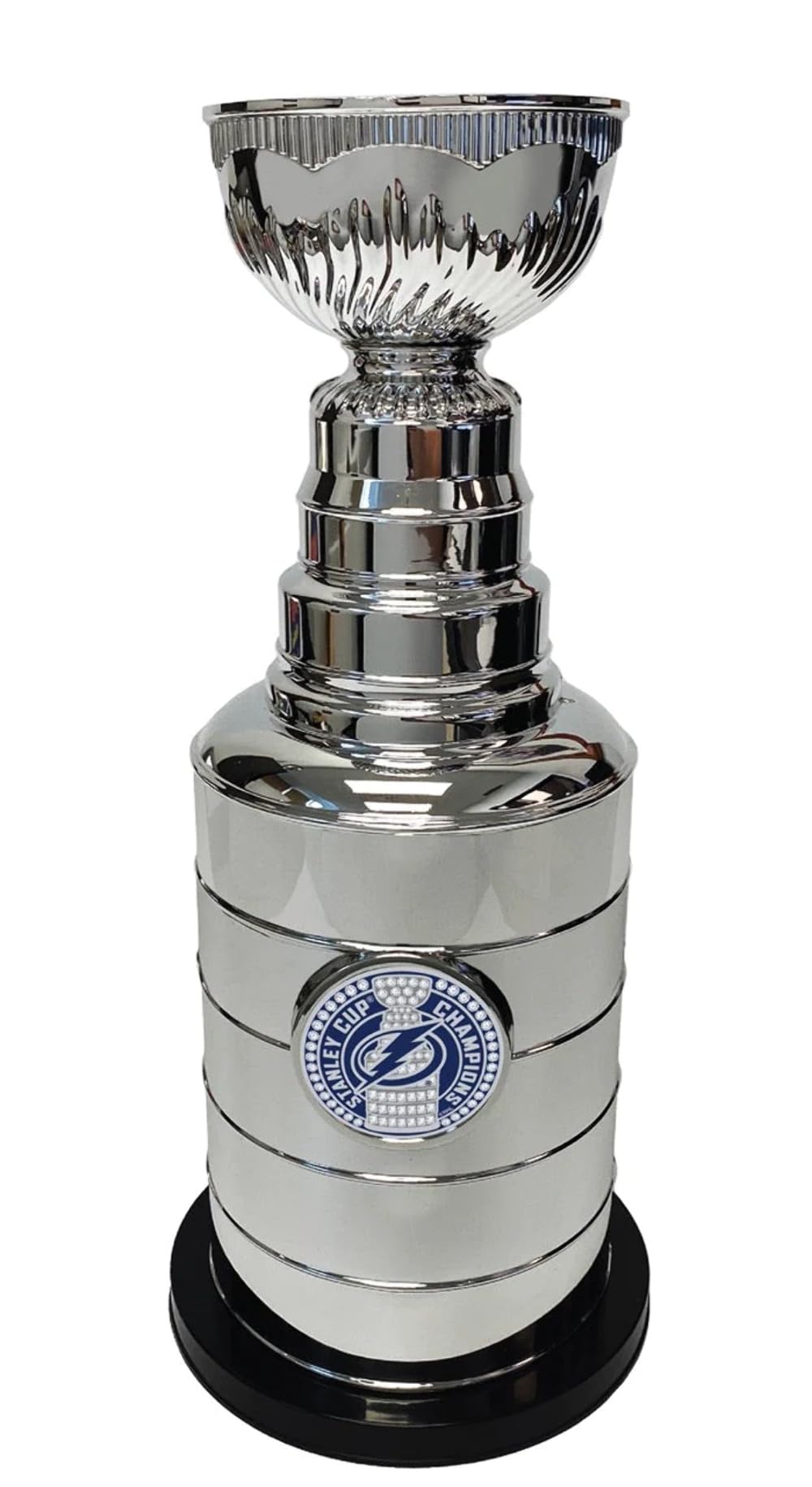 Sports Decor Tampa Bay Lightning Stanley Cup Coin Bank with Trimflexx