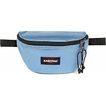 Eastpak Springer Bum Bag Compact Waist Pack with Secure Zip Compartments and Adjustable Belt, 2 L Capacity, 16.5 x 23 x 8.5 cm - Satinfied Blue