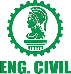 Adesivo Profissão Engenharia Civil para Estudantes Engenheiro Ideal para notebook carro portas Parede vários tamanhos (VERDE, 52,4x55cm)