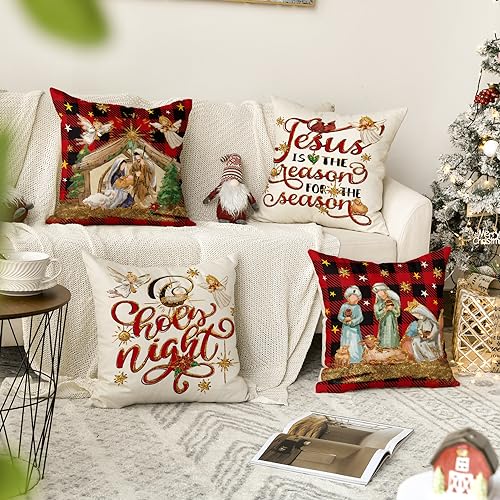 Housses de coussin de Noël pour rénover et protéger votre canapé - 3