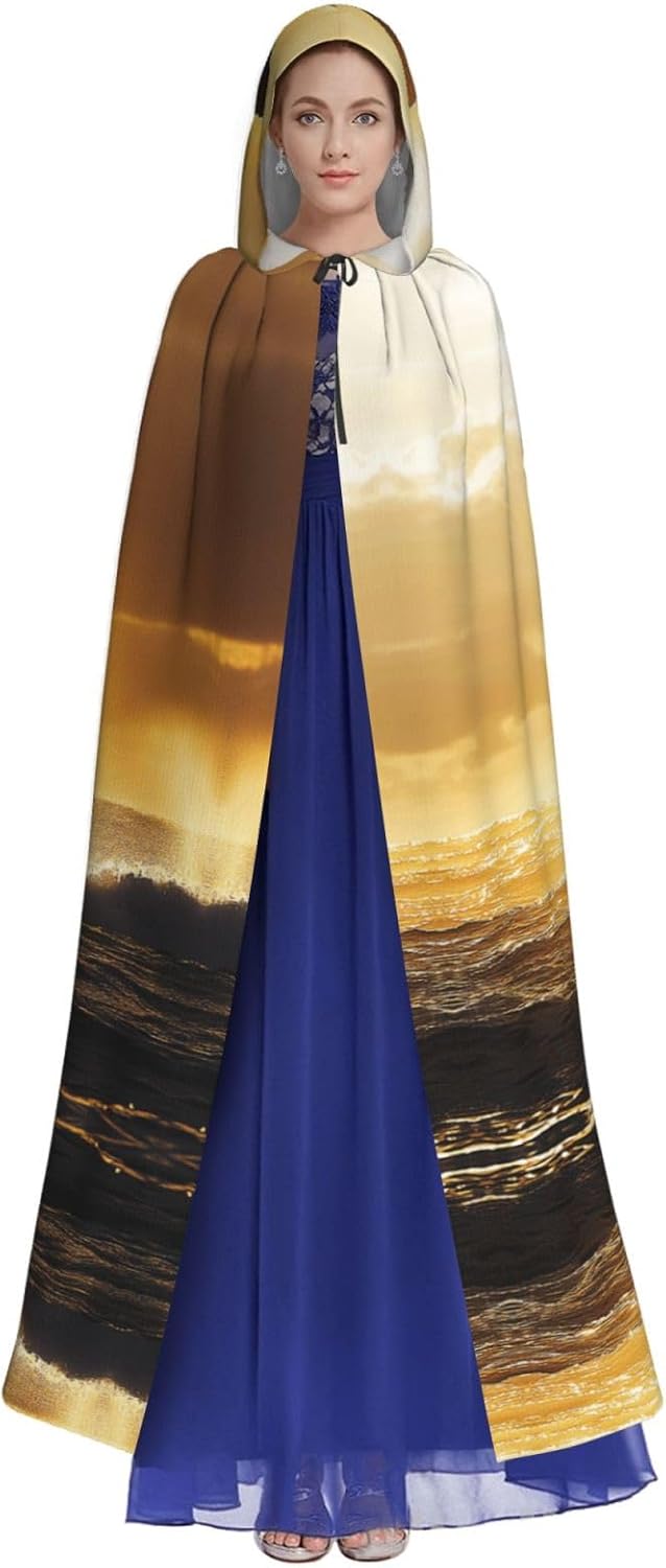 humpback Unique Darkness Poncho Shawl - Customizable Wearable Blanket for Women, Perfect Halloween Costume Accessory, Knight, Akatsuki, and More