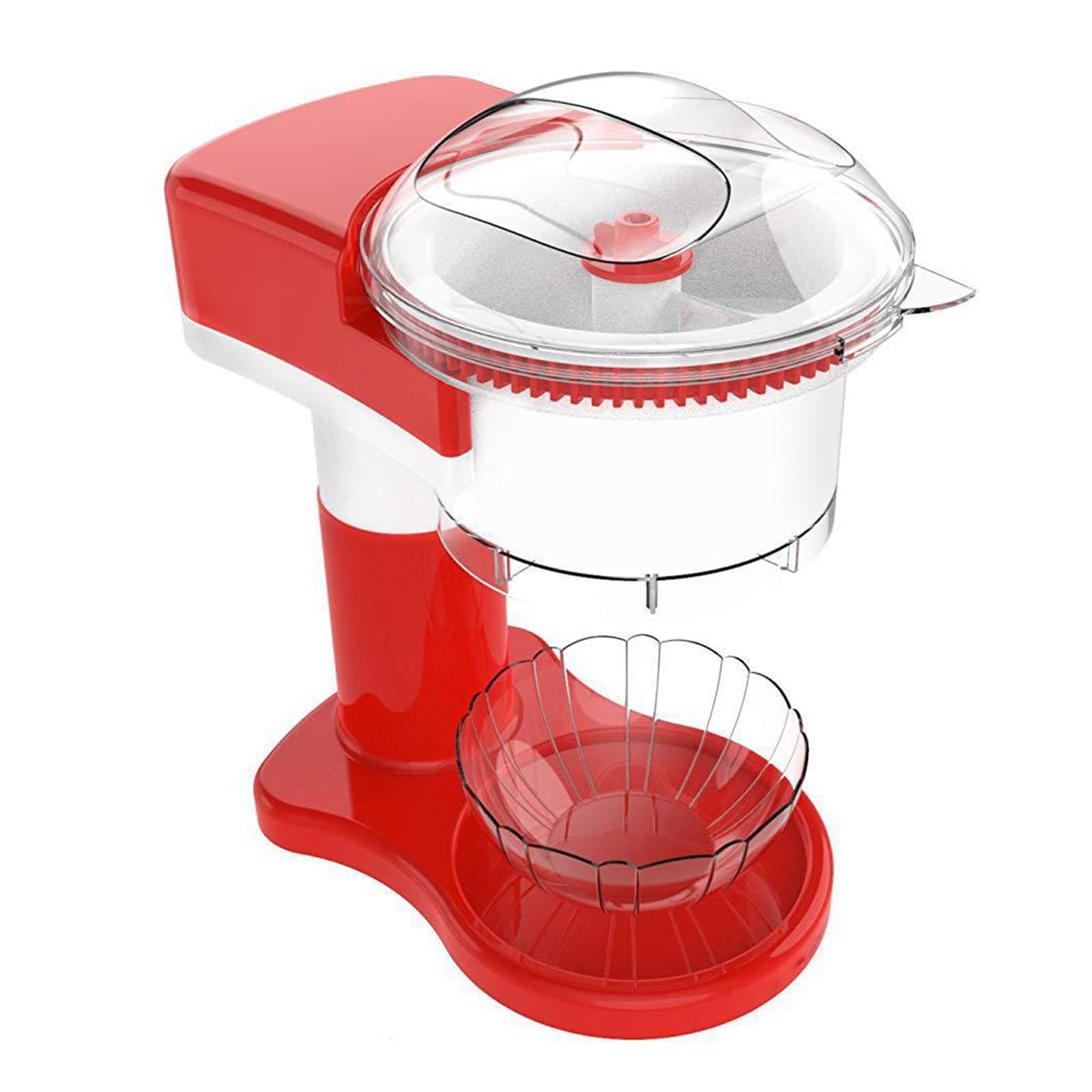 Macchina per granita e ghiaccio tritato, macchina elettrica da banco per preparare ghiaccio tritato fatto in casa, coni di neve, granite, cocktail, lame in acciaio inossidabile, Ice Crusher