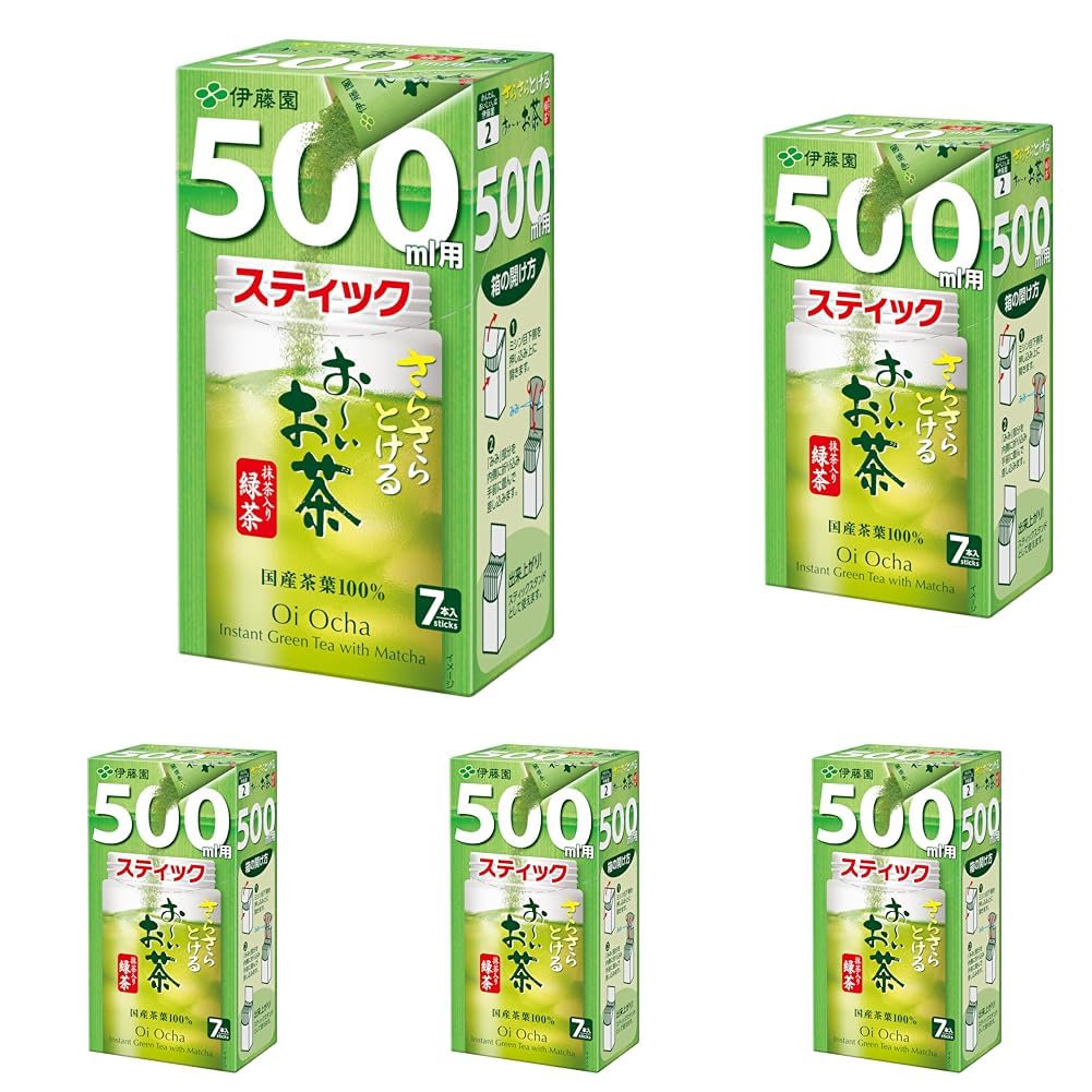 Amazon.co.jp: 伊藤園 おーいお茶 抹茶入り緑茶 さらさら スティック