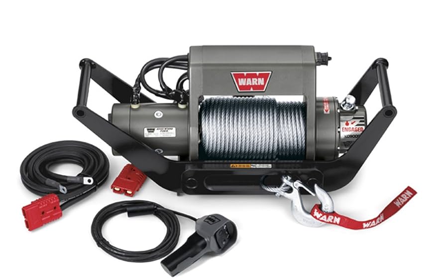 実動　WARN ウォーン XD9000 ウインチ 12V ジープ　ラングラー 楽天市場】WARN ウォーン XD9000 XD9 電動ウインチ スチール