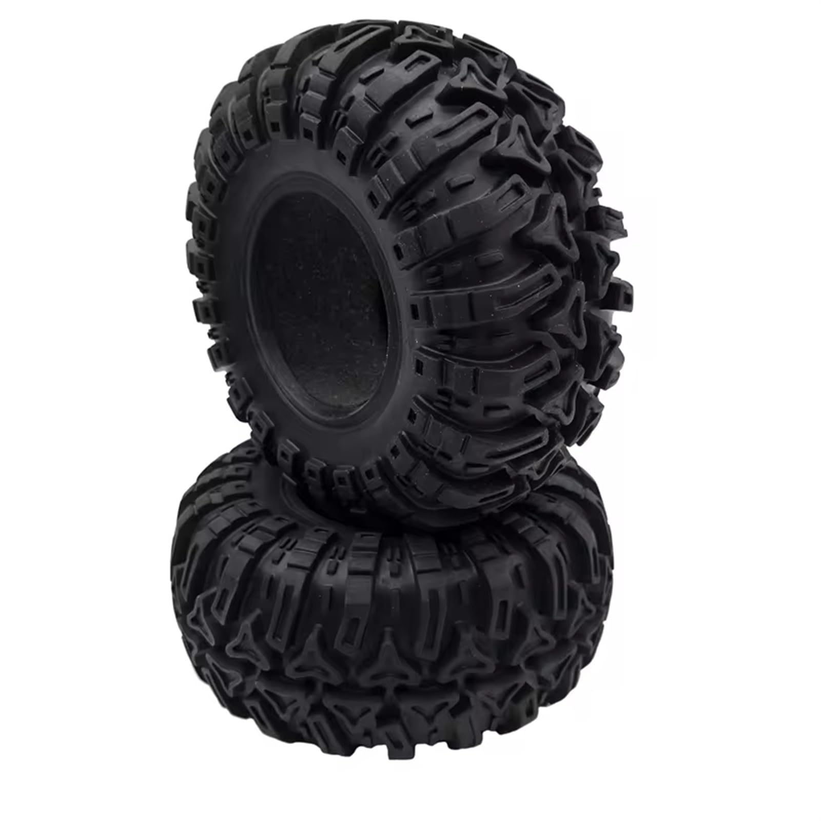 RC Ruote Gomma Compatibile Con Traxxas TRX4 Per Axial SCX10 Per Wraith RR10 4 Pezzi 2.2 Pollici Pneumatici In Gomma 2.2 Ruote Pneumatici 128X60MM 1/10 RC Crawler