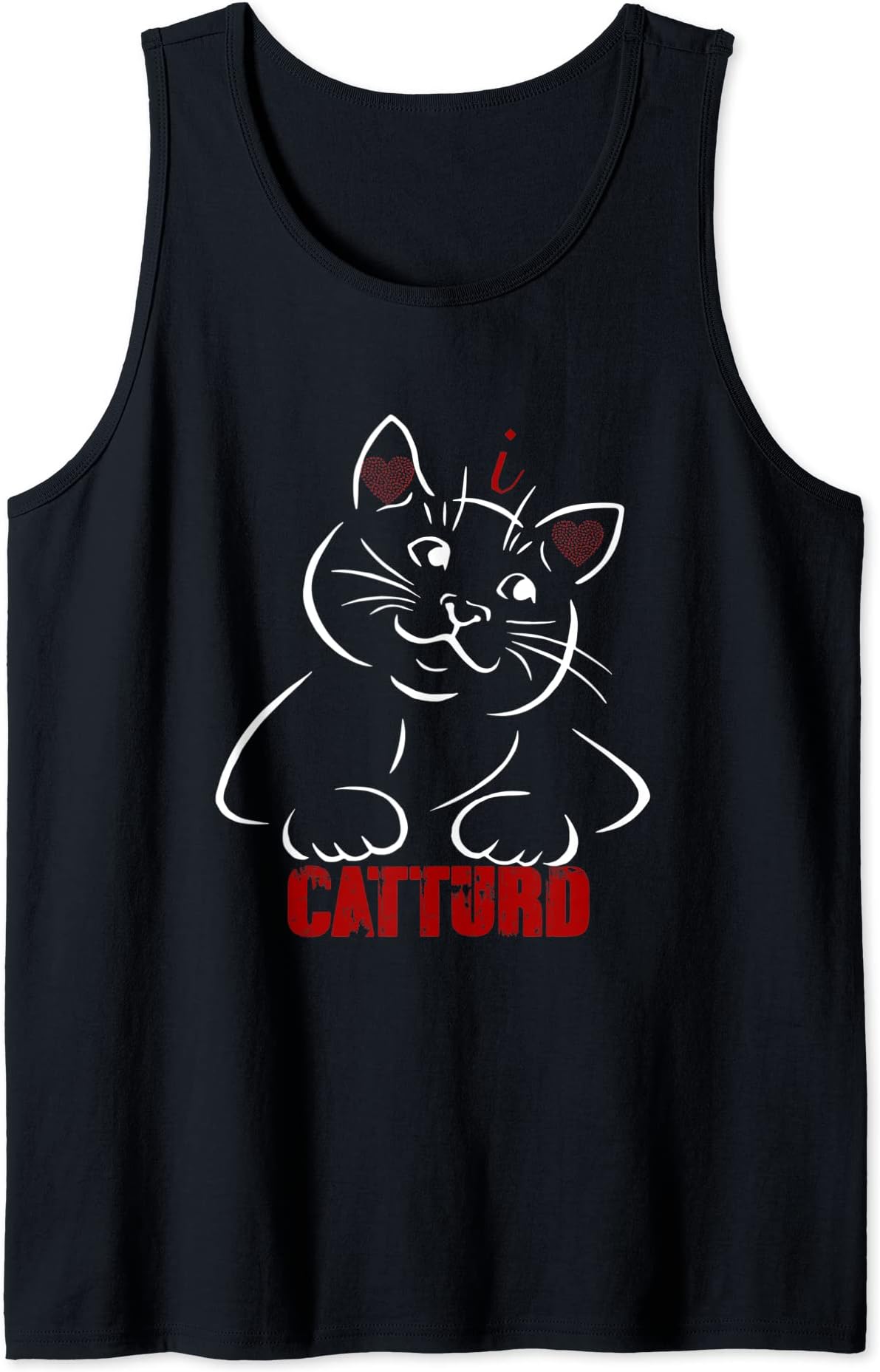 I Love Catturd Tank Top