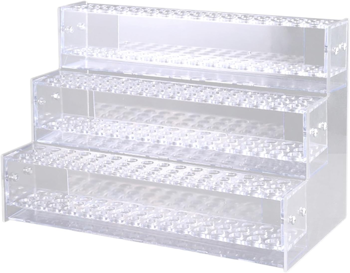 Transparent Pen Stand, Traditional Chinese Hairpin Holder, Multiple Holes Trendy Pen Holder for Desk, for Dorm, 3 Layer 144 Holes