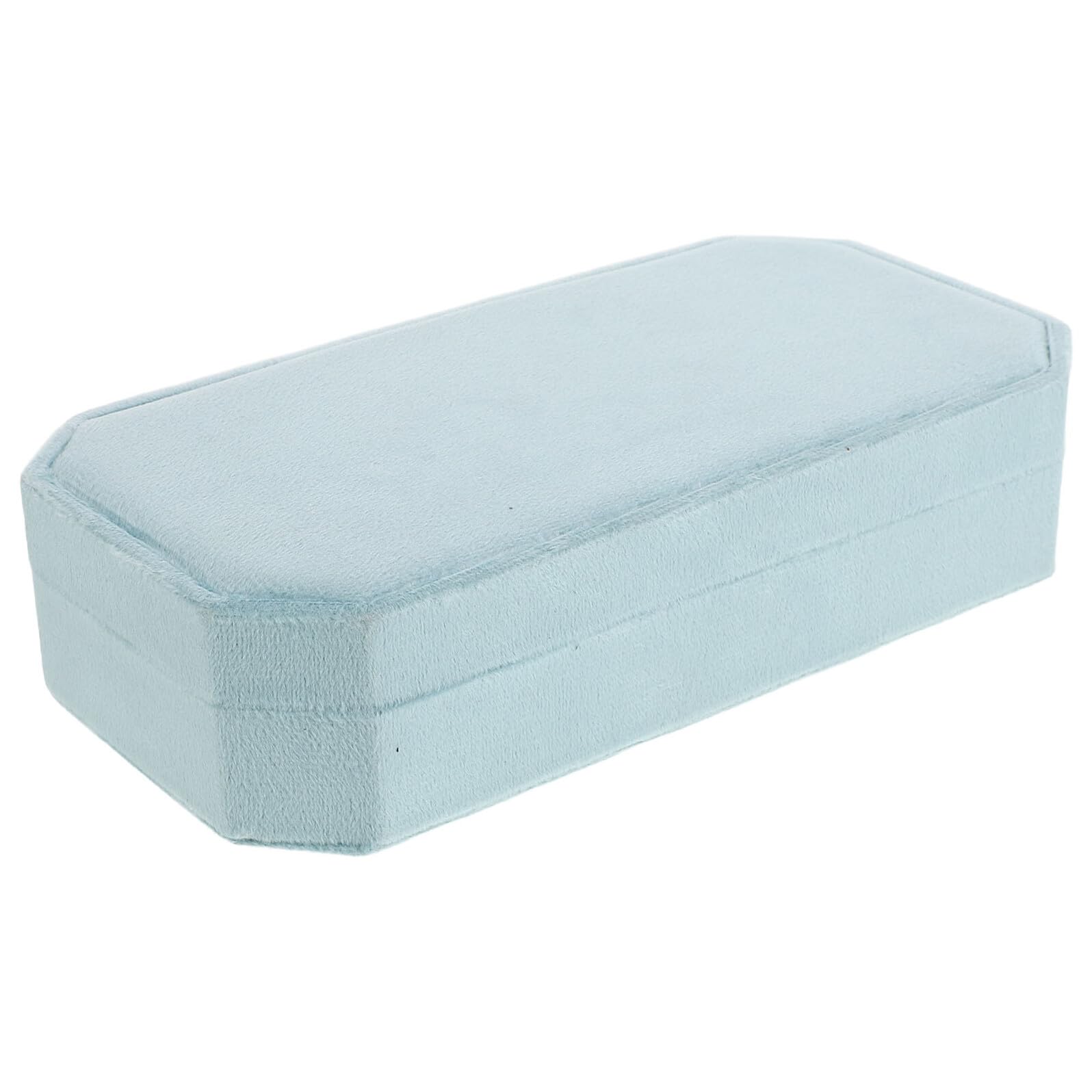 Portagioie Donna Velluto Scatola Porta Gioielli Organizer Ottagonale Piccolo per Esposizione Presentazione Confezione Regalo di Compleanno Portatile