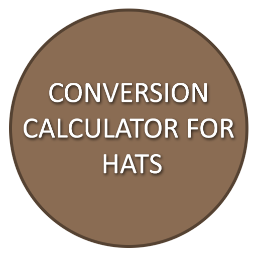 Conversion Calculator For Hats App on the Amazon Appstore