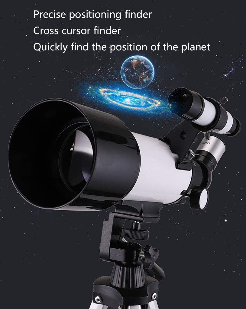 YSJNGF Ultra refrakcyjny monokularowy astronomiczny przenośny podróżny statyw HD teleskop kosmiczny klips do telefonu