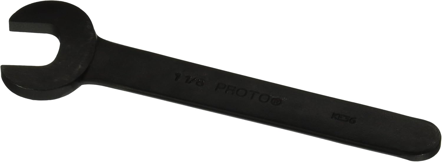 Check Nut Wrench, 81/2 In. L, Black Oxide Open End Wrenches