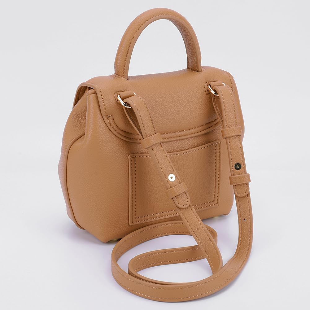 bolsos elegantes para mujer, bolso con asa superior de cuero PU de gran capacidad, bolso sencillo con correa desmontable para viajes al aire libre