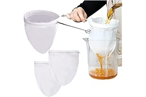 3-Piece Fine Mesh Strainer Bags: Essential Juicing Tool