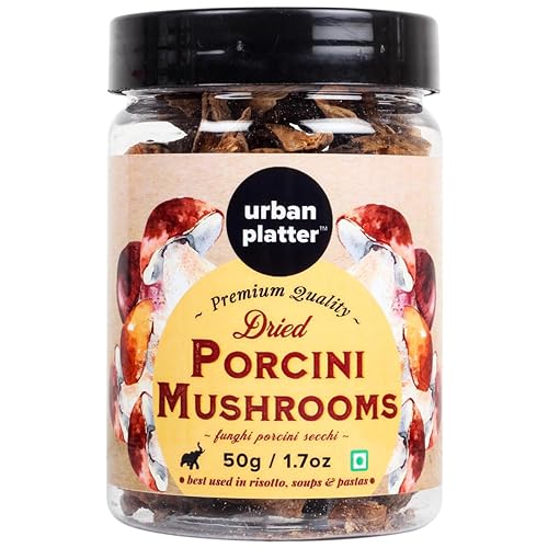 Hongos porcini italianos secos (1.76 onzas) Funghi Porcini Secchi secado al sol totalmente natural