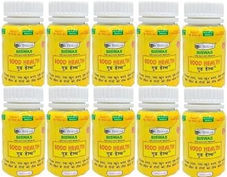 Dr Biswash Ayurvedic Good Health 50 Capsules (Pack of 10)