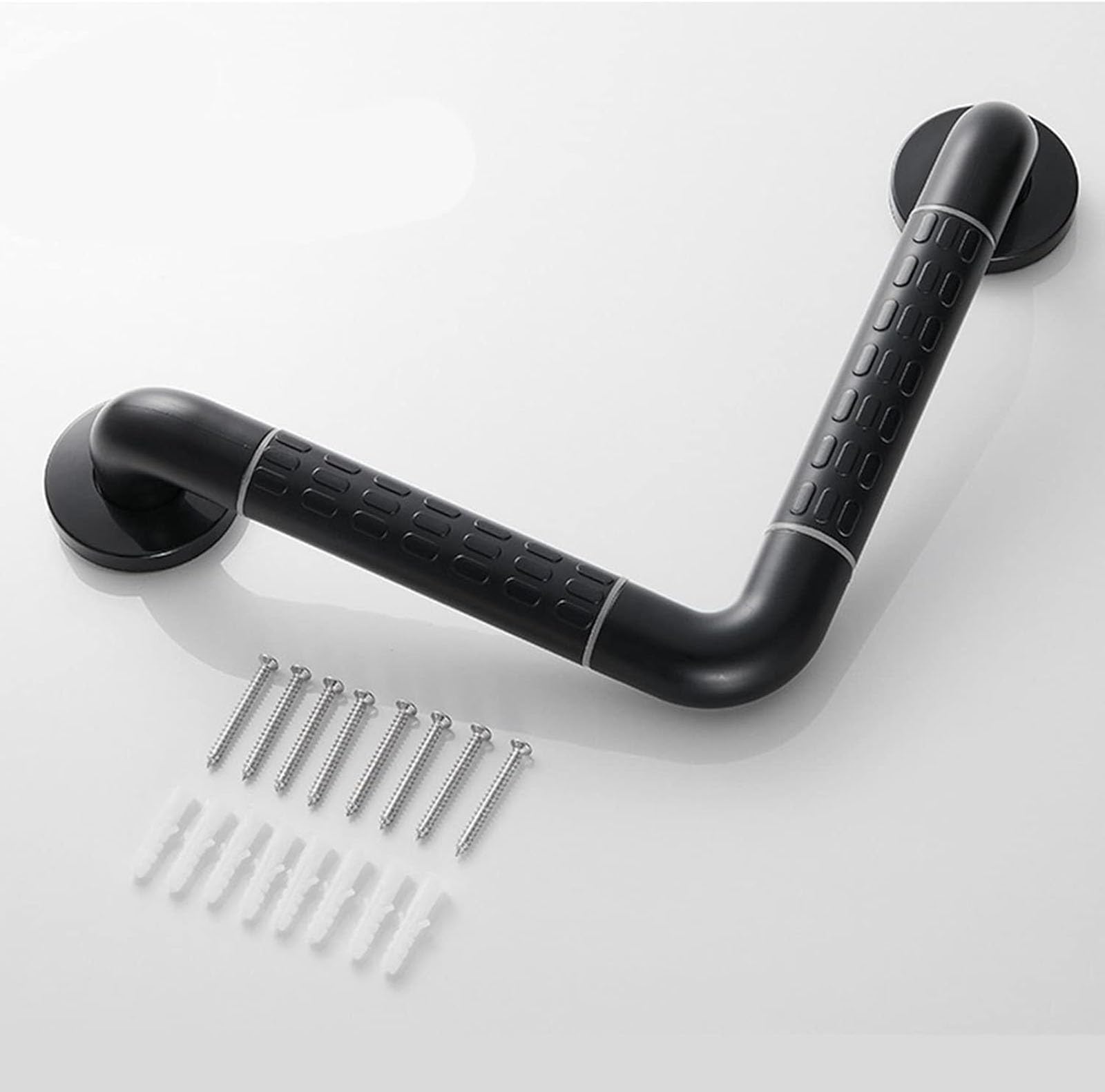 Barra de Apoyo Antideslizante para el baño, Inodoro y Ducha Resistentes de Acero Inoxidable para Ayuda a la Movilidad y la Vida Diaria con discapacidad