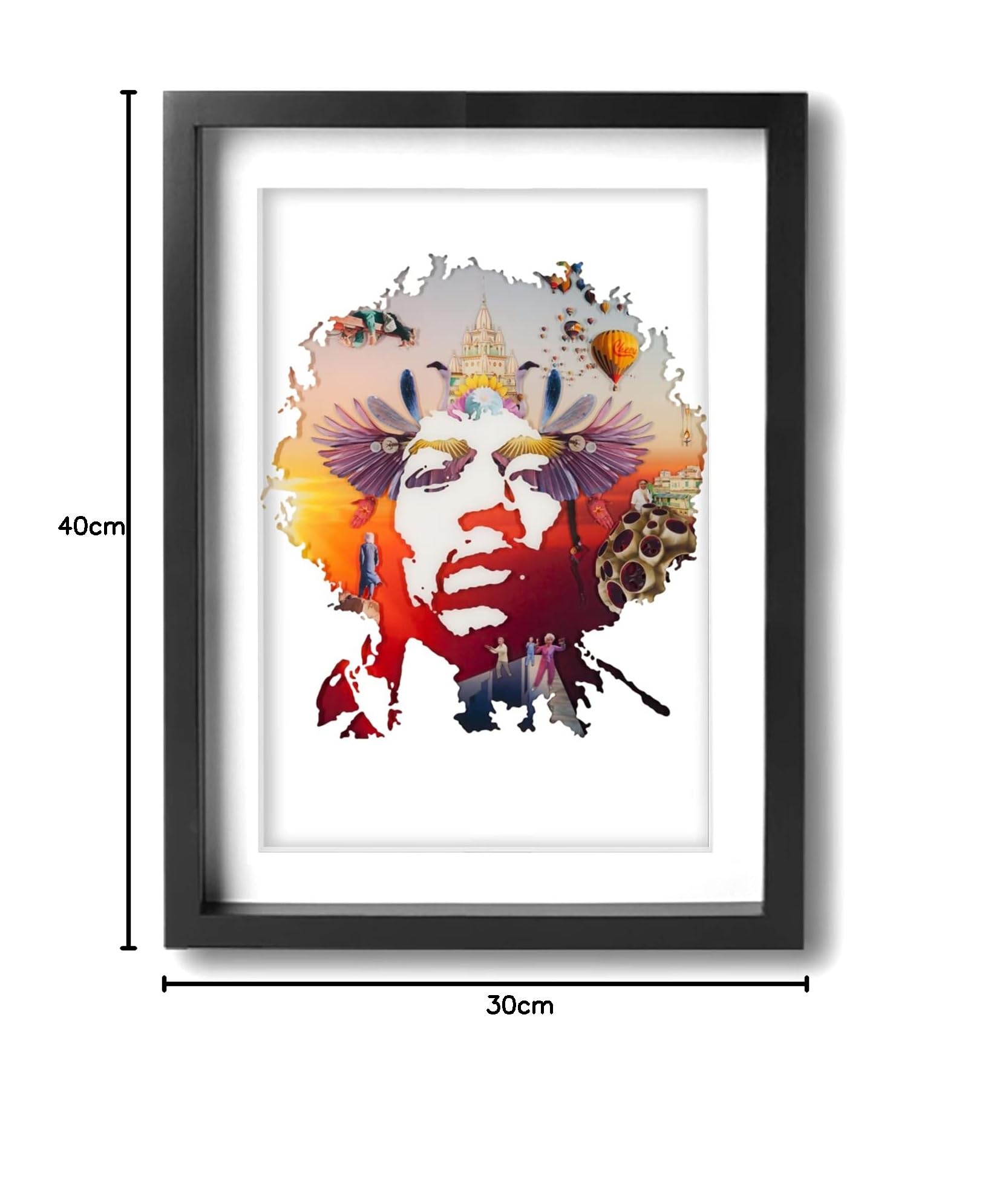 Amazon｜Jimi hendrix ジミ・ヘンドリックス アートパネル アート
