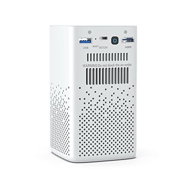 12 Portable Smart Projector With 4K Ultra Hd Support,Android 9 Rechargeable,200