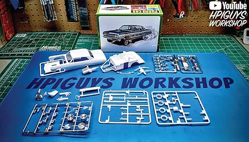 Miniatura 6 de AMT 1965 Chevy Chevelle AWB Time Machine 125 Kit de modelo a escala