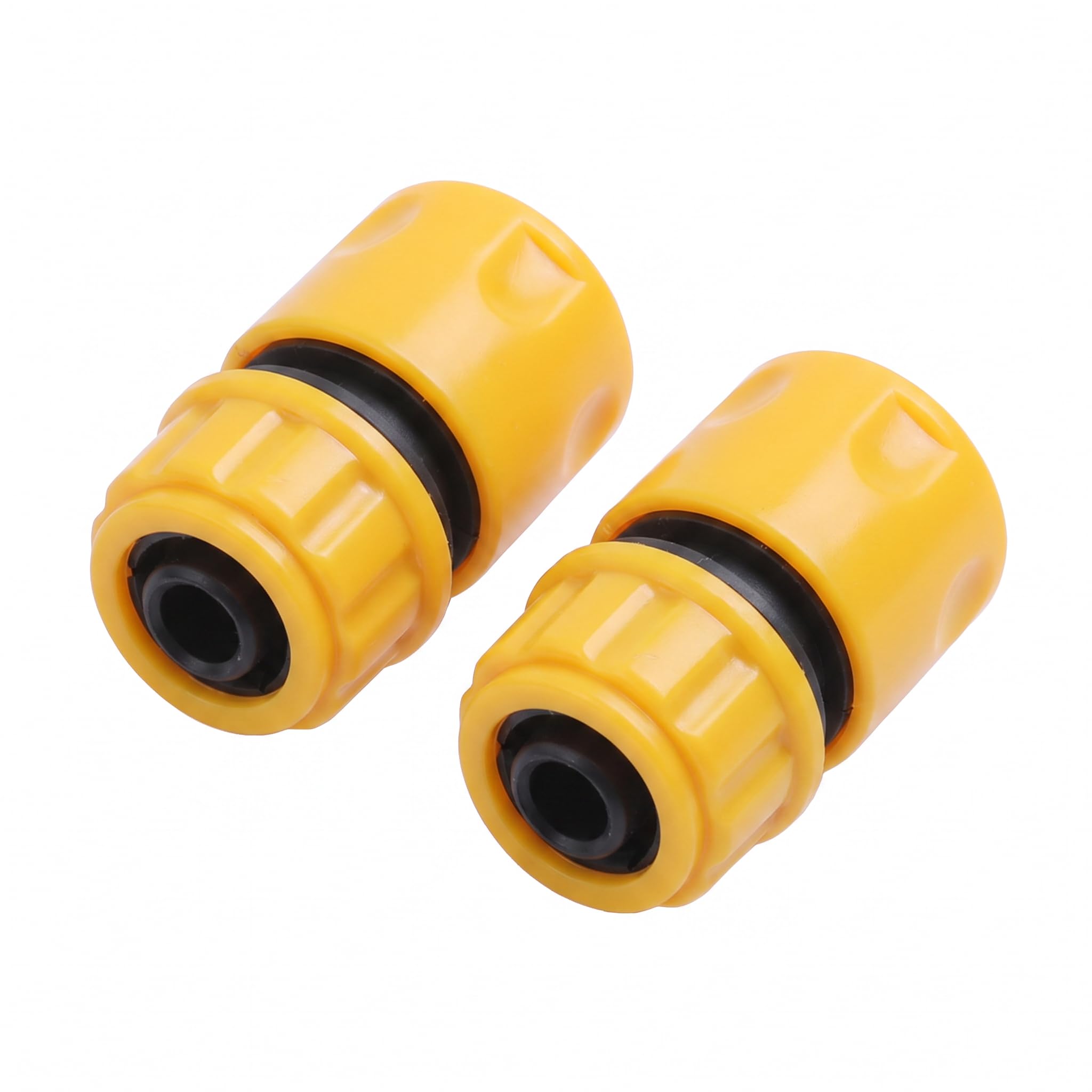 Uni-Fine 2pc Hose Connector 1/2" Hose Pipe Quick Connector for Gardening