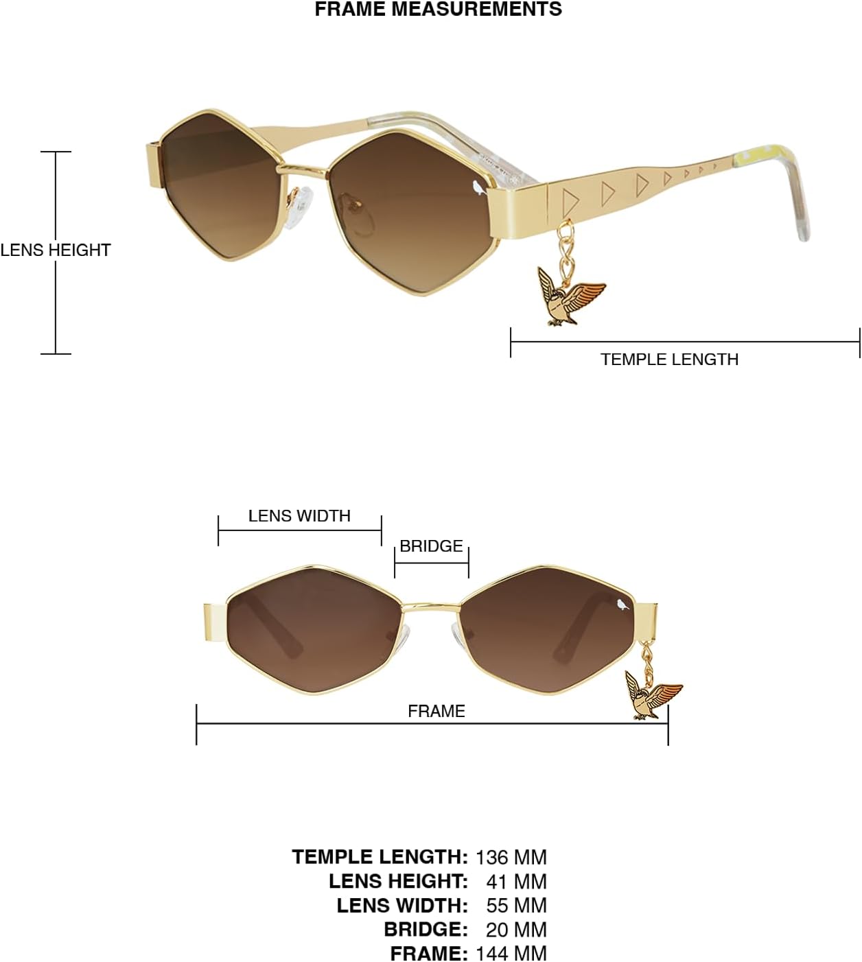 Galaken Zenitsu - Sparrow Sunglasses