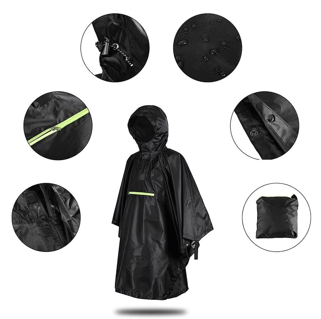 Chubasquero Chubasquero Chubasquero Impermeable Chubasquero De Hombre Chubasquero De Mujer Talla Única Toldo Poncho Chubasquero Ponchos De Lluvia Impermeables(A)
