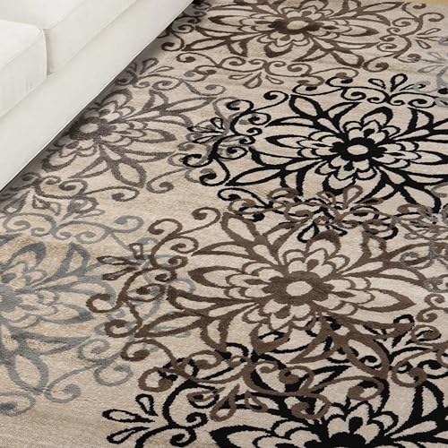 Tapete decorativo Superior Indoor 3' x 5' Beige miniatura 6