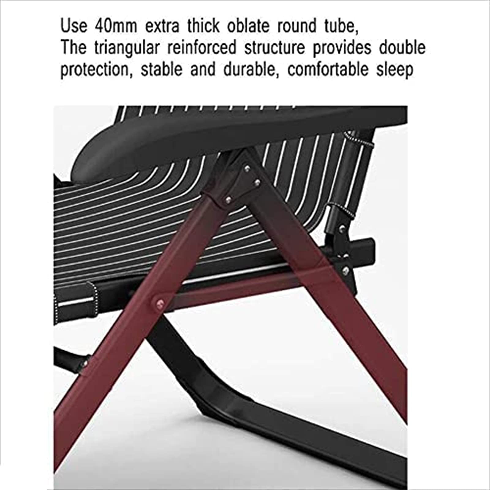 Sillón de gravedad cero, sillón para exteriores, sillón de gravedad cero, sillones reclinables para exteriores, sillas reclinables para patio, terraza para acampar, sillón para jardines (Color : A)