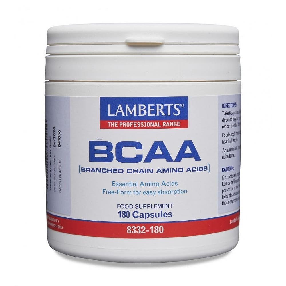 Lamberts Bcaa Capsules 180 Capsules