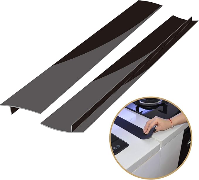 Kitchen Silicone Stove Counter Gap Cover, 25 inch Long
