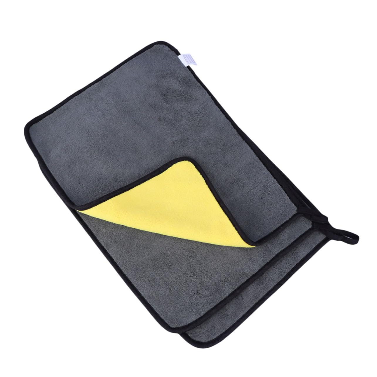 FOMIYES 3Pcs Microfiber Car Drying Towels Dual Sided Cleaning Cloths for Vehicles Safe Paint Quick Drying Strong Absorption for Car Wash and Detailing Brown